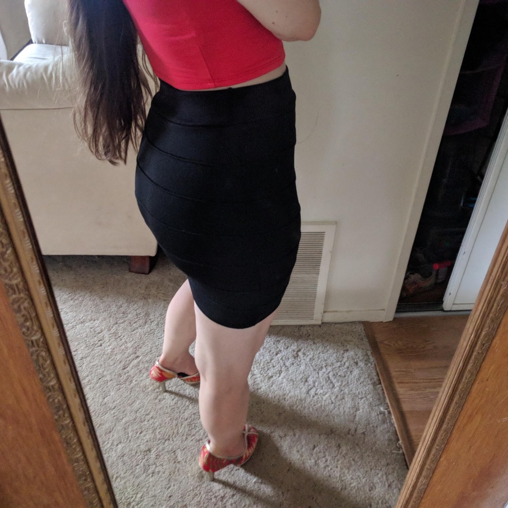 Black Mini Skirt
